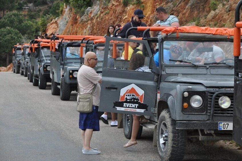 Alanya Jeep Safari Full-Day Adventure with Lunch