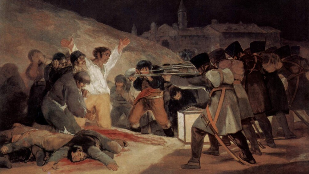 The Third of May 1808 by Goya at Prado in Madrid 