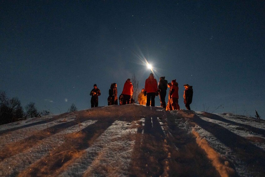 Picture 5 for Activity Chasing the dancing aurora in our winter camp in Harstad