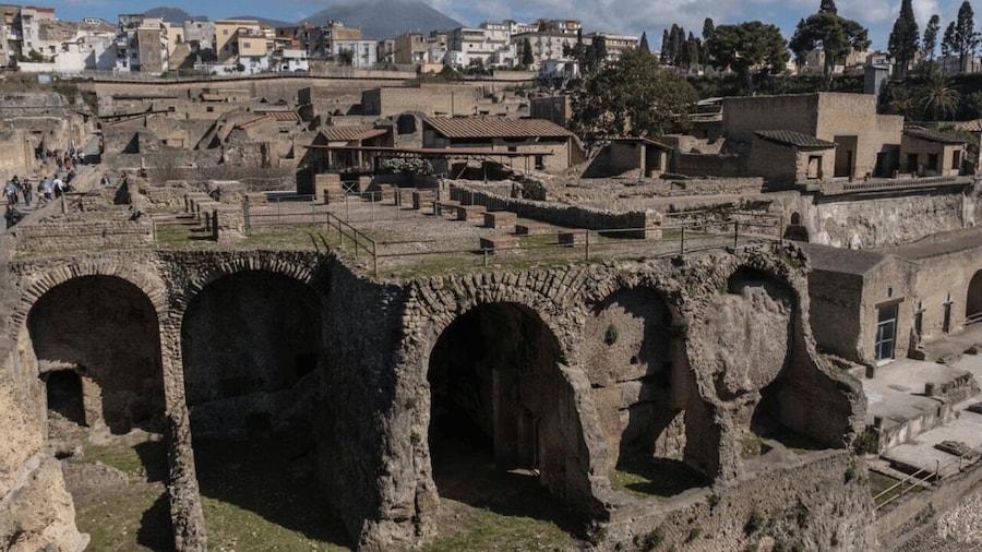 Naples: Herculaneum Entry Ticket with Digital Audio Guide
