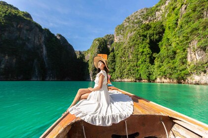 From Phi Phi: Half-Day Longtail Boat Tour with Snorkelling