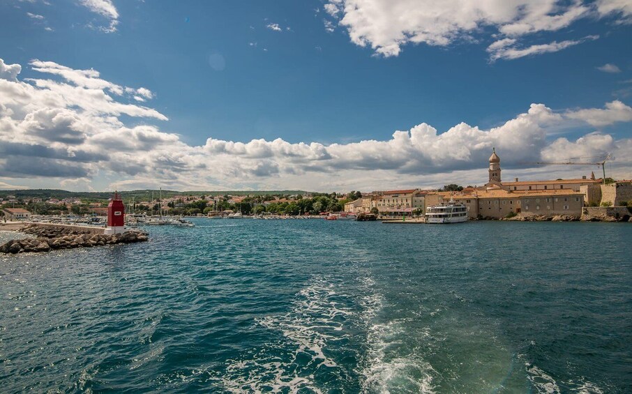 Picture 1 for Activity Krk: Golden Beach and Plavnik Cave Cruise with Welcome Drink