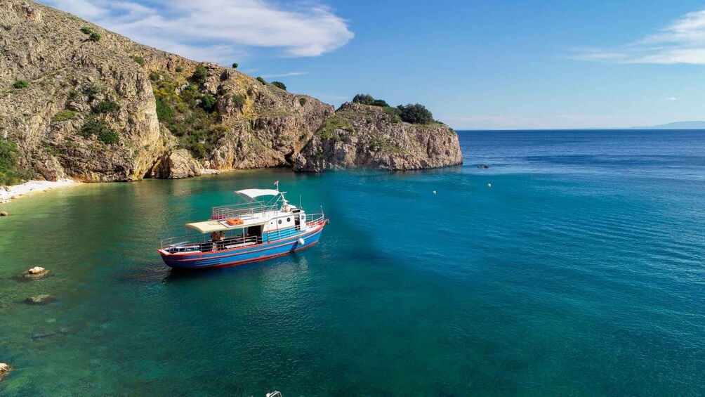 Picture 10 for Activity Krk: Golden Beach and Plavnik Cave Cruise with Welcome Drink