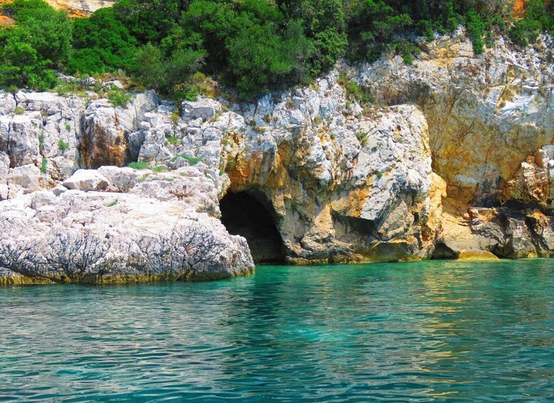 Picture 5 for Activity Krk: Golden Beach and Plavnik Cave Cruise with Welcome Drink