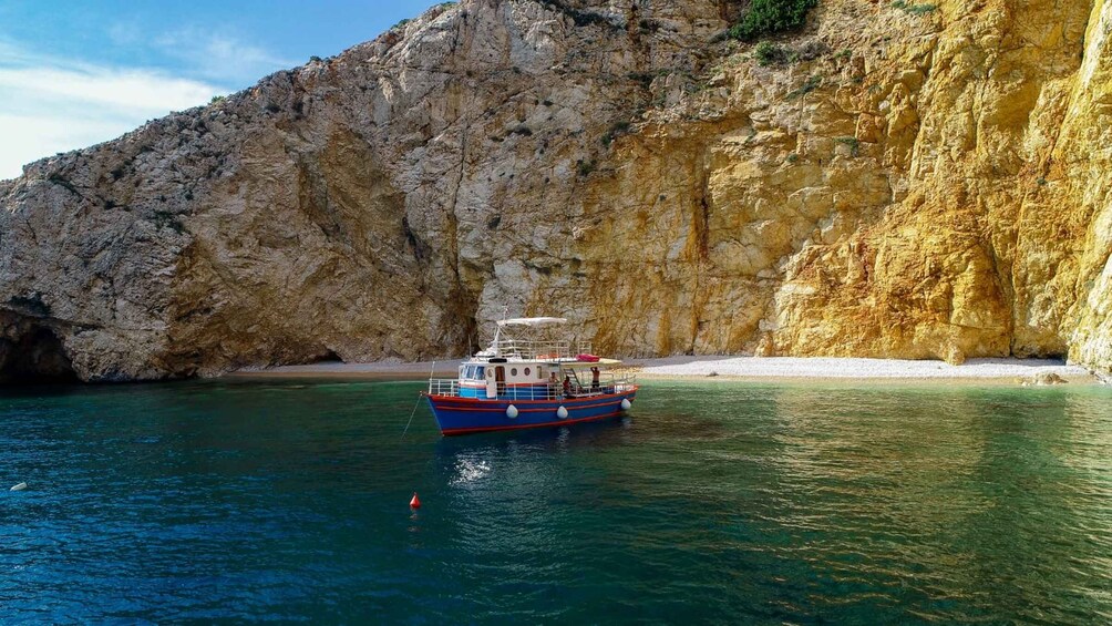 Picture 11 for Activity Krk: Golden Beach and Plavnik Cave Cruise with Welcome Drink