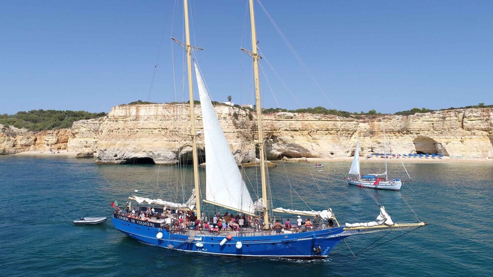 Picture 8 for Activity From Vilamoura: Algarve Coast 3-Hour Sailing Cruise