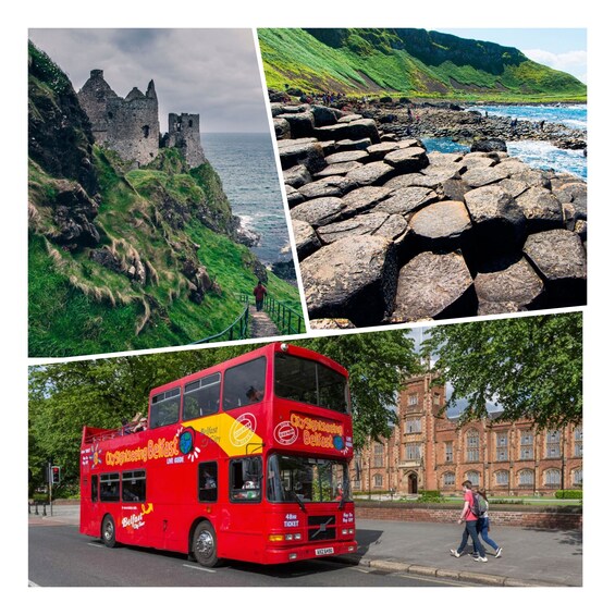 City Sightseeing Belfast: Hop-On Hop-Off Bus Tour & Giant's Causeway Tour