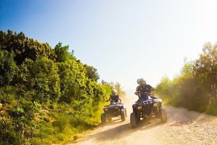 Quad Bike in Curiti and Natural Pool Tour