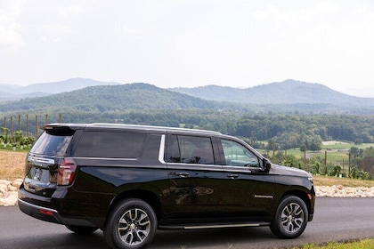 Custom Wine Tour In Black Suburban With Panoramic Sunroof