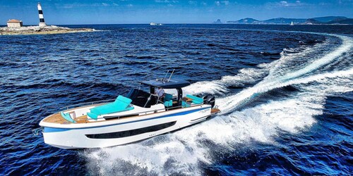 Private and Luxury boat day tour around Ibiza and Formentera