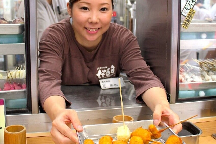 Osaka Shinsekai Street Food Tour - Daytime
