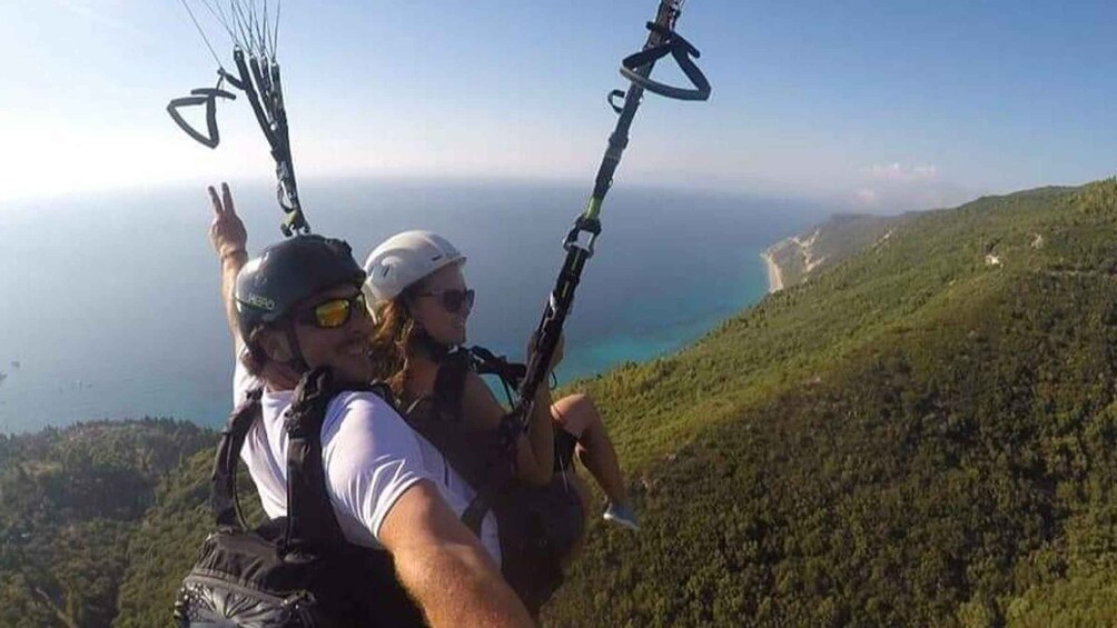 Picture 3 for Activity Lefkada: Paragliding Tandem Flight