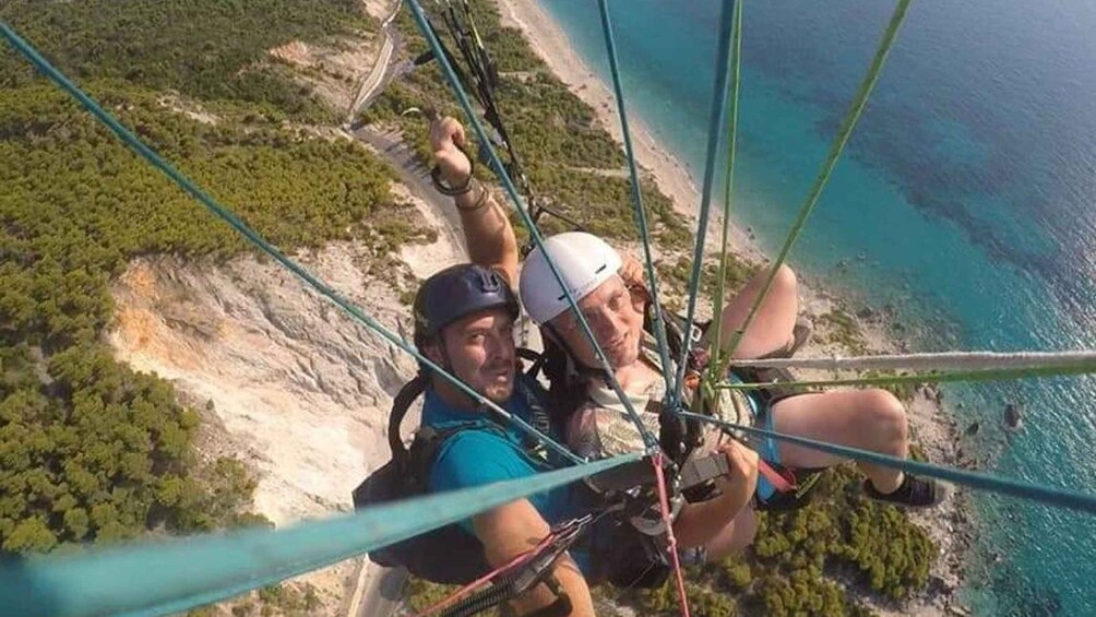 Picture 1 for Activity Lefkada: Paragliding Tandem Flight