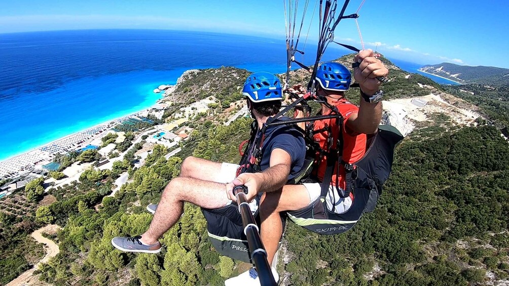 Picture 4 for Activity Lefkada paragliding tandem flighs/ Kathisma beach