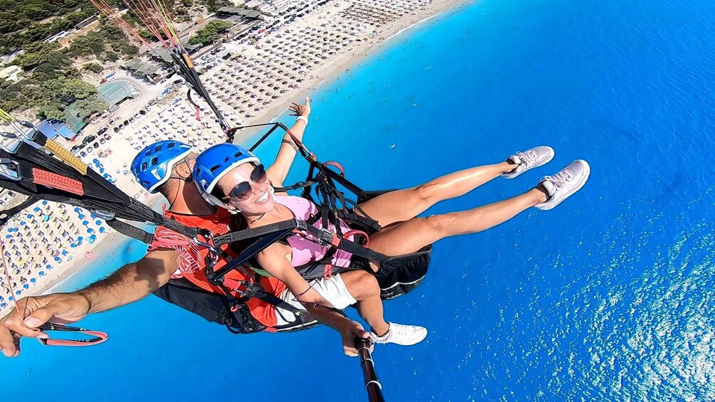 Picture 2 for Activity Lefkada paragliding tandem flighs/ Kathisma beach