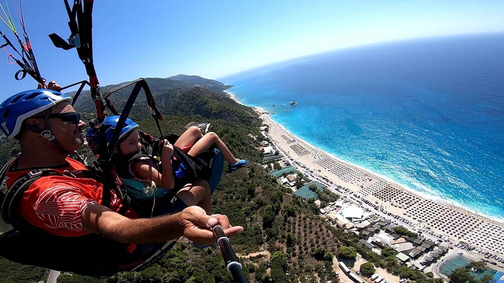 Picture 1 for Activity Lefkada paragliding tandem flighs/ Kathisma beach