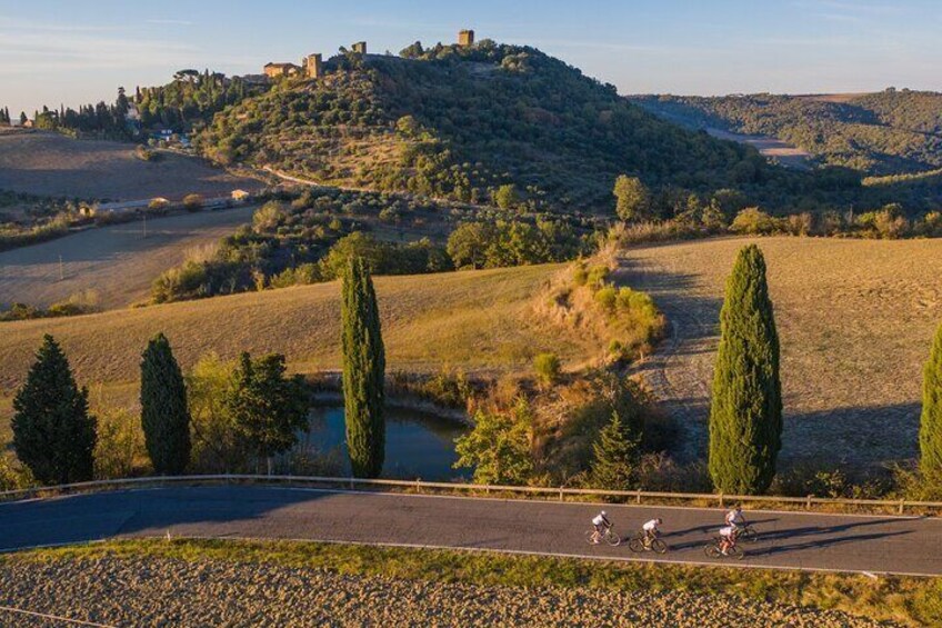 Vinci E-bike tour in Leonardo's Chianti