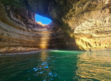 Benagil private boat tour of benagil caves