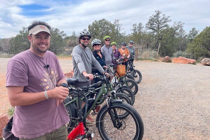 Departing slick rock trail