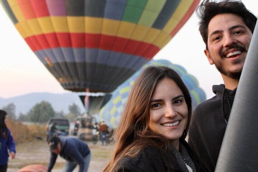 Balloon Flight and Pyramids Tour with Breakfast in Mexico City