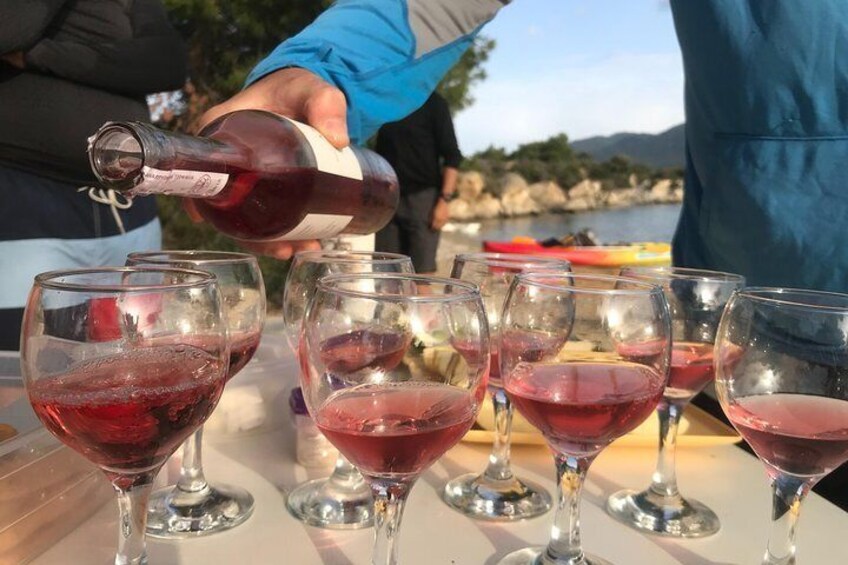 Wine Tasting Kayak Sunset Trip