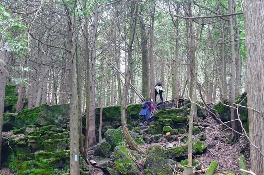 Duncan Caves, hikers