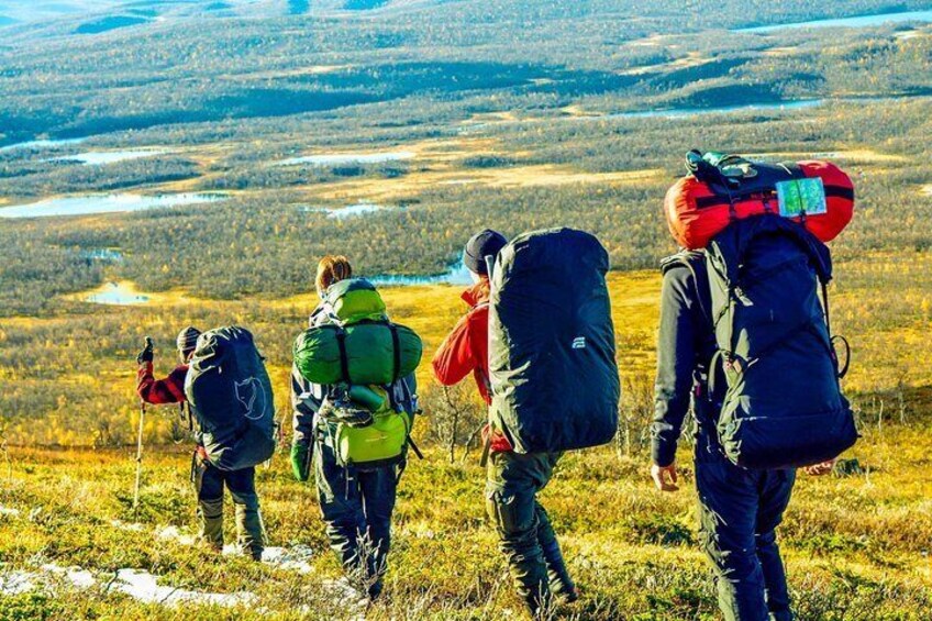 Trekking week in Europe's largest nature reserve