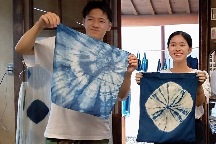 Indigo Dyeing Experience : Handkerchief / Tokushima, Shikoku