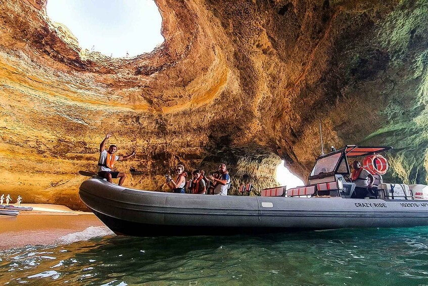 Picture 1 for Activity From Lagos: Benagil Caves Speedboat Adventure