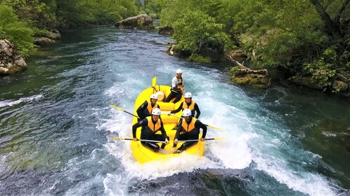 Rafting on the Cetina river