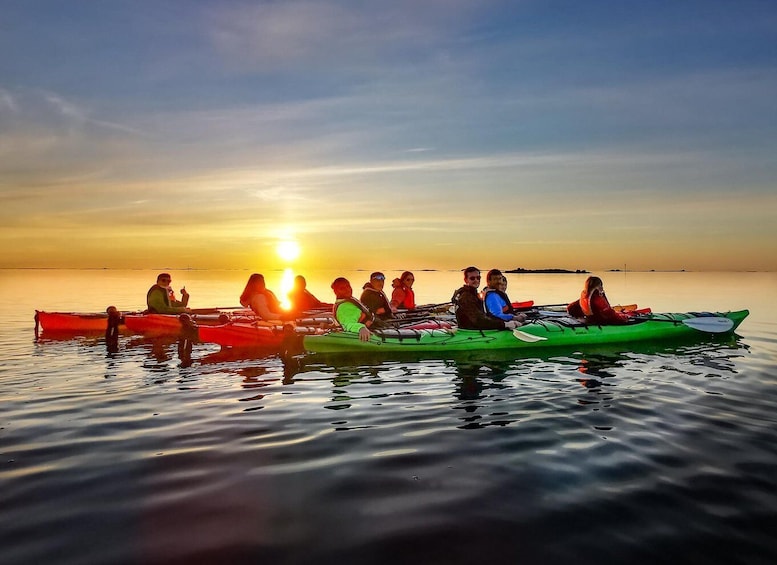 Picture 1 for Activity Eggum: Lofoten Islands Midnight Sun Kayak Tour