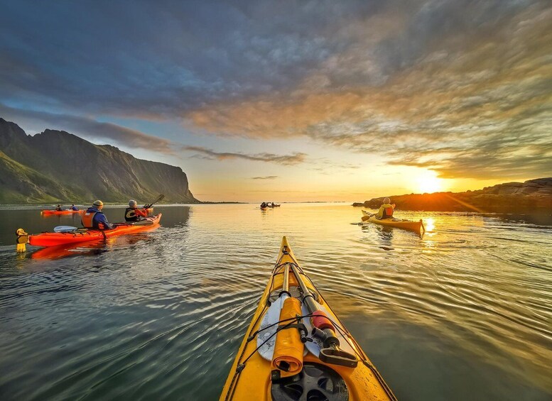 Eggum: Lofoten Islands Midnight Sun Kayak Tour