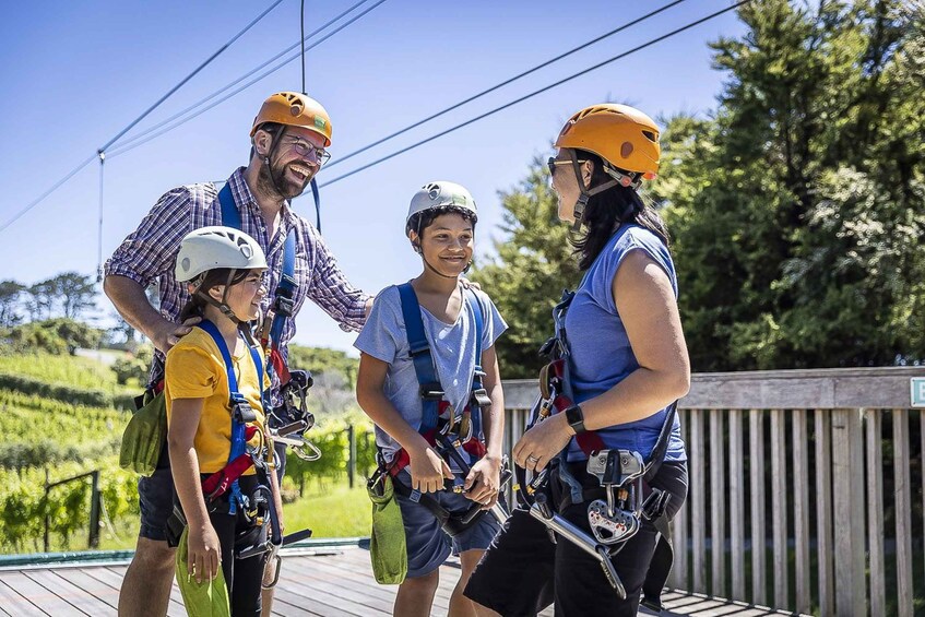 Picture 8 for Activity Waiheke Island: Zipline and Native Forest Adventure Trip