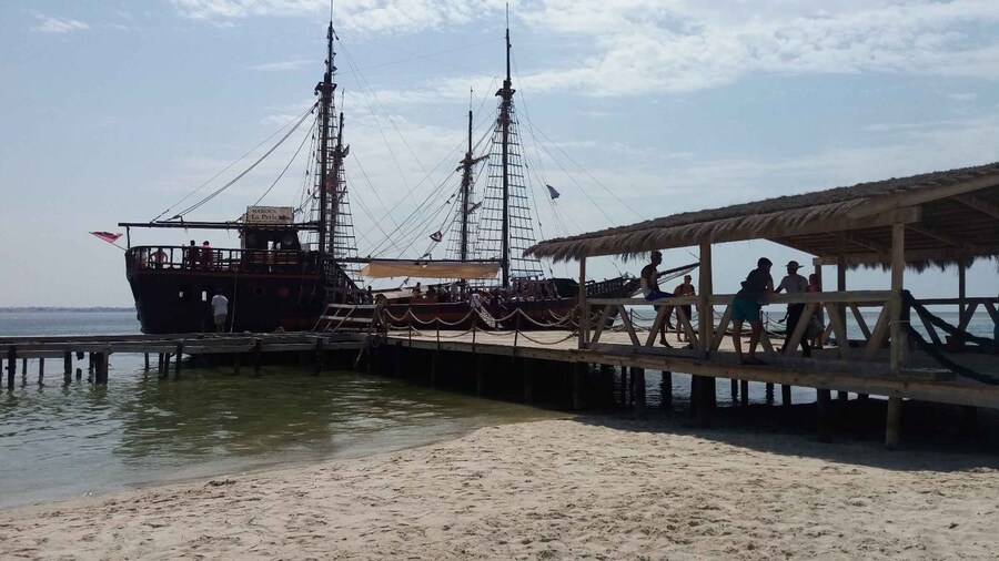 Picture 1 for Activity Djerba: day by pirate boat to Flamant Island