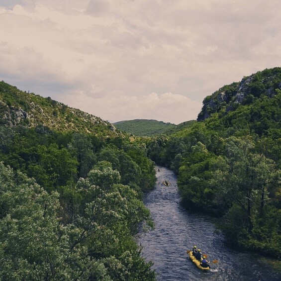 Picture 5 for Activity Cetina River Guided Canoe Rafting Adventure