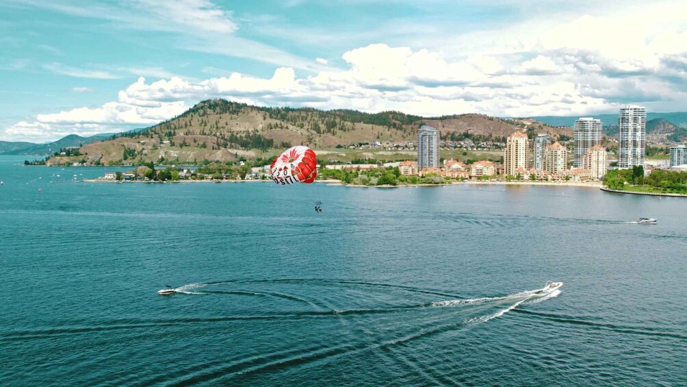 Picture 5 for Activity Kelowna: Ultimate Parasailing Experience