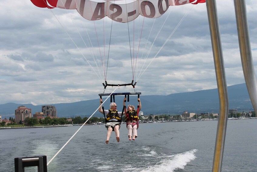 Picture 2 for Activity Kelowna: Ultimate Parasailing Experience