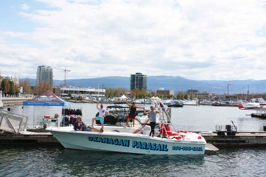 Picture 1 for Activity Kelowna: Ultimate Parasailing Experience