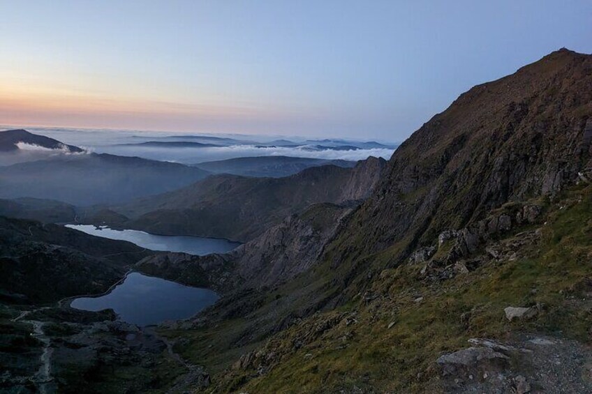 Sunrise Hike to the top of Yr Wyddfa/Snowdon