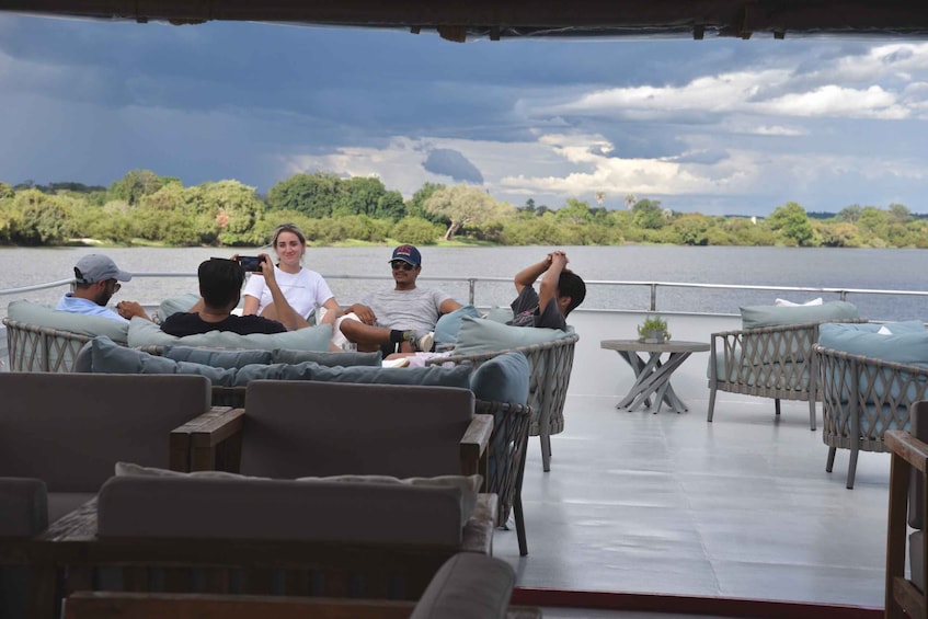 Picture 4 for Activity Victoria Falls: 2-Hour Luxury Zambezi River Sunset Cruise