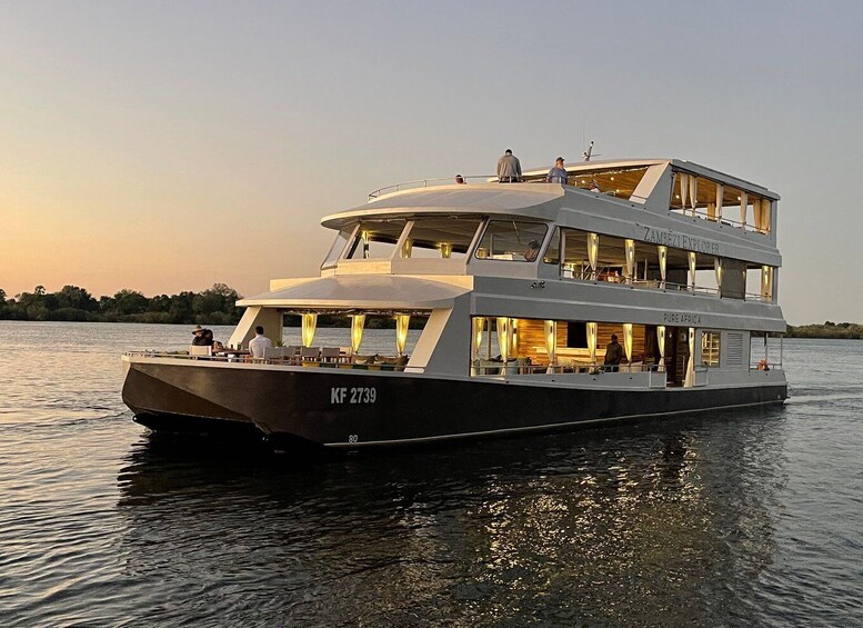 Picture 4 for Activity Victoria Falls: 2-Hour Luxury Zambezi River Sunset Cruise