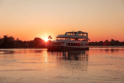 Victoriafallene: 2-timers luksuriøst solnedgangscruise ved Zambezi-elven