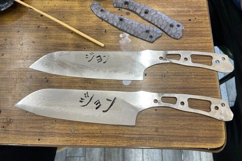 Japanese Damascus knife making in Samurai Sword town of Gifu 