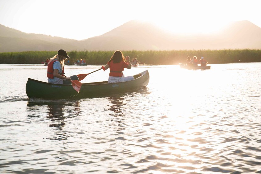 Picture 3 for Activity Matese Regional Park: canoe excursion with sunset aperitif