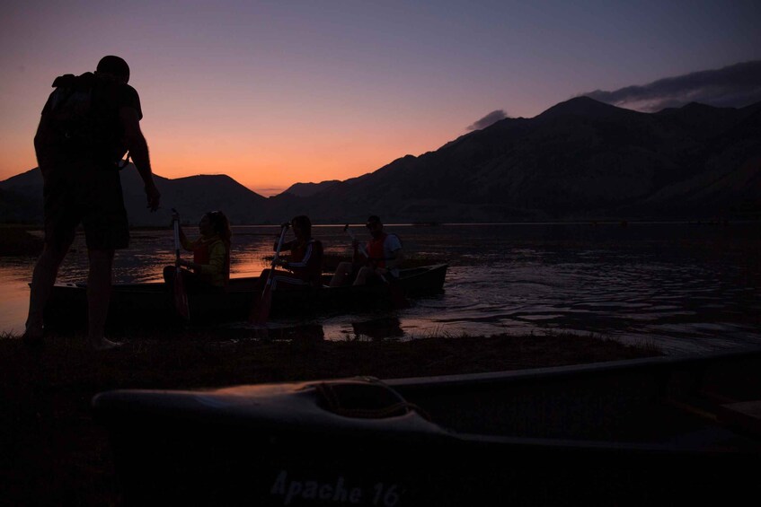 Matese Regional Park: canoe excursion with sunset aperitif
