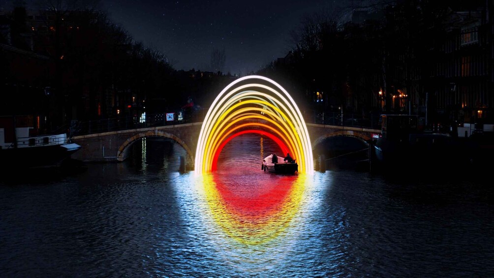 Picture 9 for Activity Amsterdam: Light Festival Cruise with Drink & Snack Options