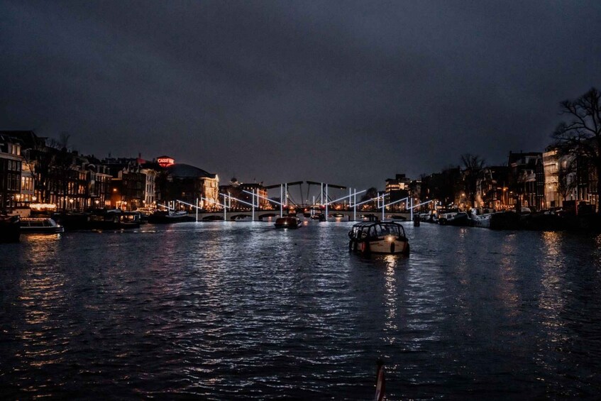 Picture 12 for Activity Amsterdam: Light Festival Boat with Unlimited Drinks & Snack