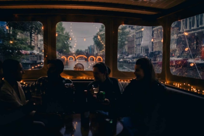 Picture 8 for Activity Amsterdam: Light Festival Boat with Drinks, Snack, Glühwein