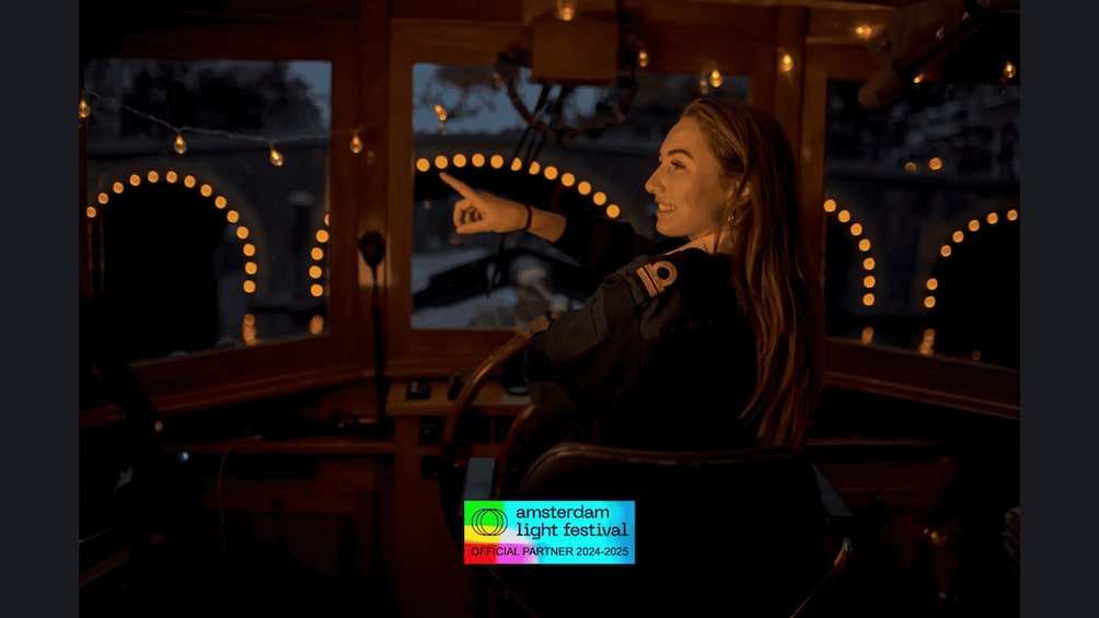 Picture 7 for Activity Amsterdam: Light Festival Cruise w/Unlimited Drinks & Snacks