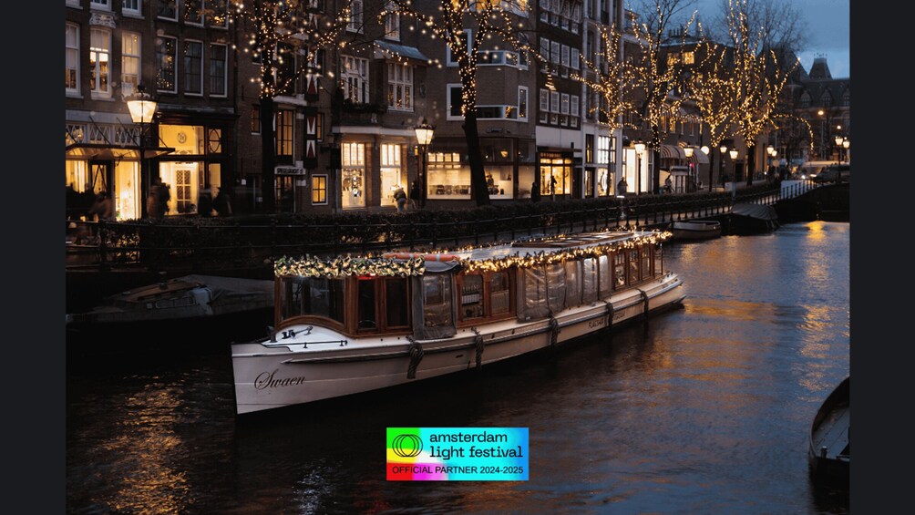 Picture 4 for Activity Amsterdam: Light Festival Cruise w/Unlimited Drinks & Snacks